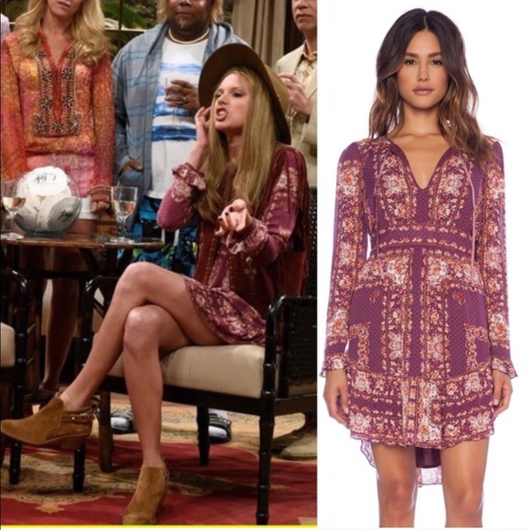 Free People Dresses & Skirts - Free People Bridgette Floral Mini Dress